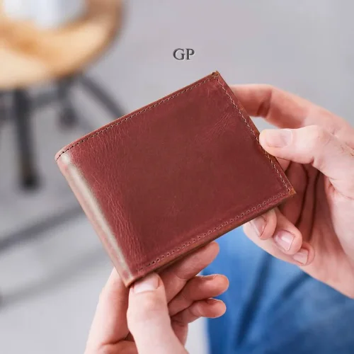 Wallet for College Students for Campus-Leather Wallet with Coin Section and RFID