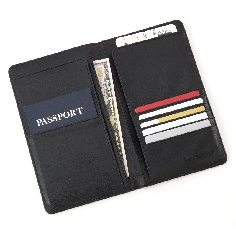 Slim Wallet for Compact Carry-Samsonite Travel Wallet