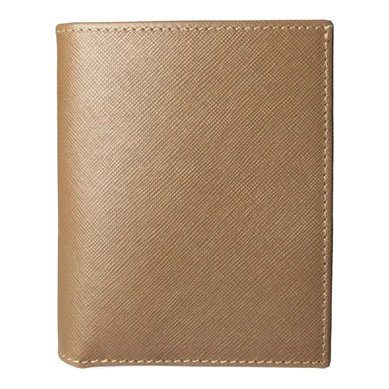 Wallet for Personal Use for Private-72 Smalldive 6 Card Sleeves Saffiano Leather French Wallet