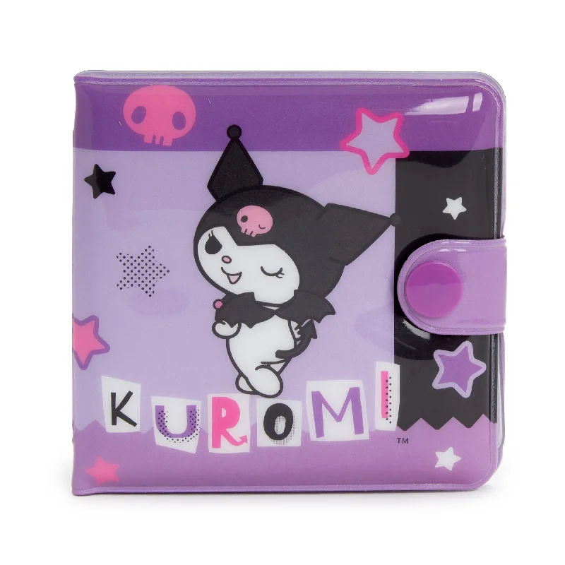 Loyalty Card Case for Rewards-Kuromi Vinyl Snap Wallet