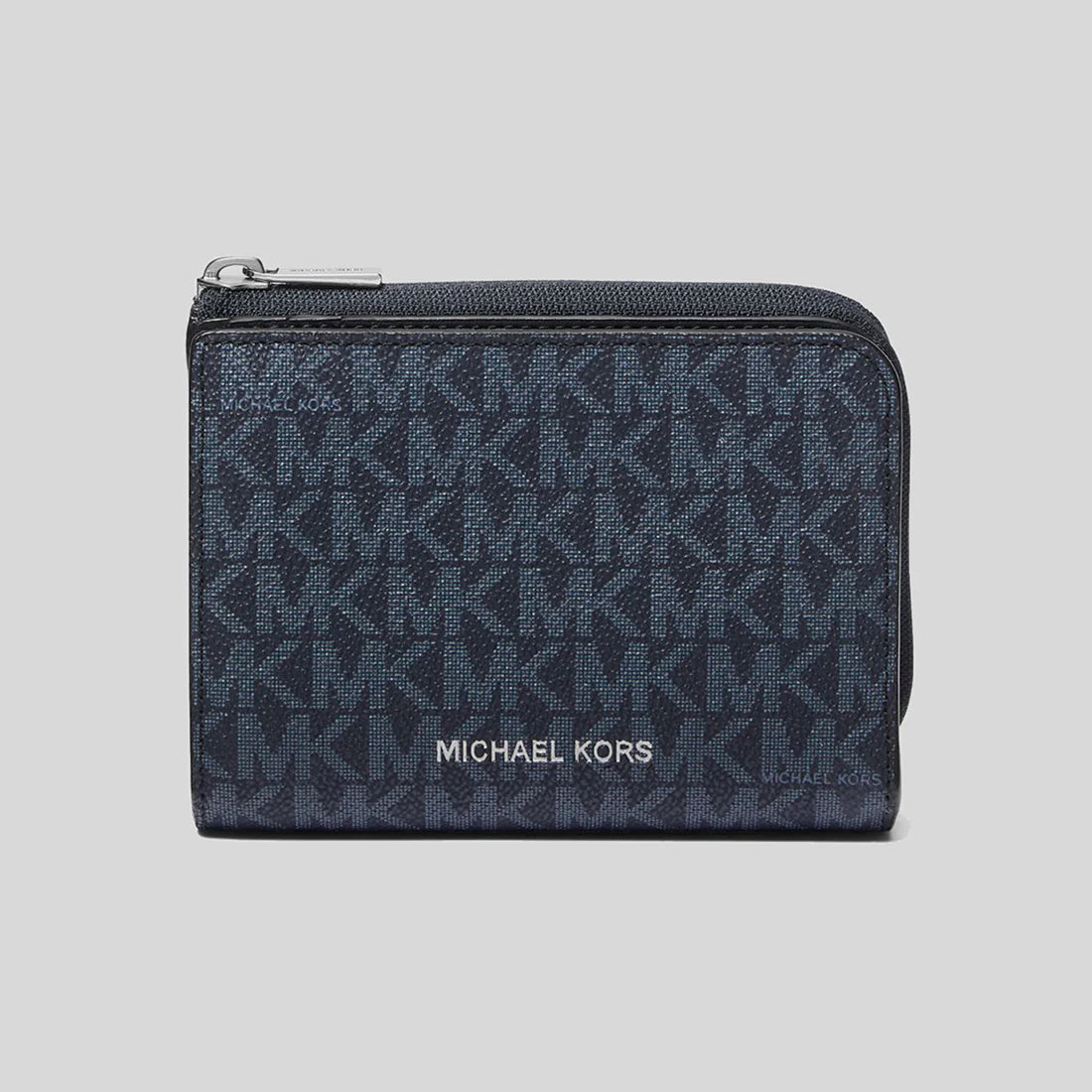 Card Case for Wedding Use for Special-MICHAEL KORS Cooper Signature Logo Folio Wallet Amiral Blue RS-36F2LCOF3B