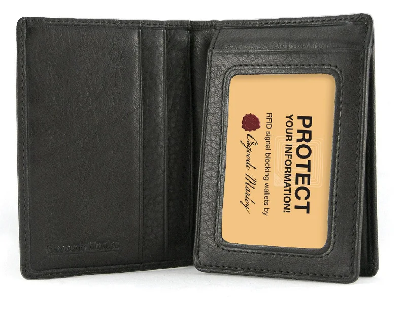 Card Case for Bookworms for Reading-RFID Flip-fold Wallet