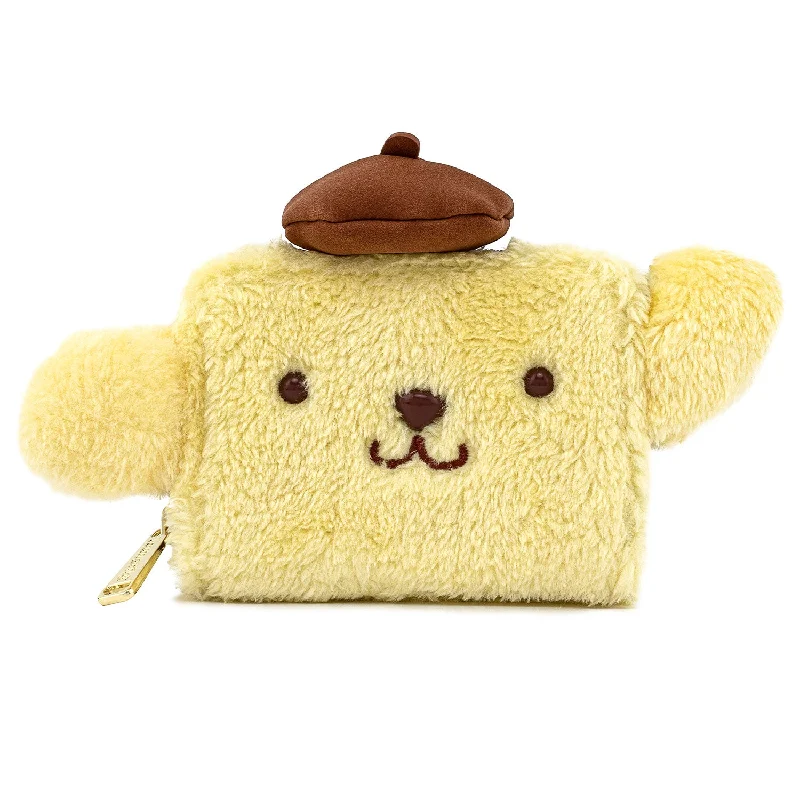 Wallet for School Days for Students-Pompompurin x Loungefly Plush Wallet