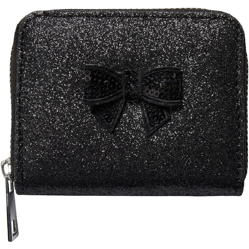 Wallet with Compartments for Storage-Sofie Schnoor Black Wallet