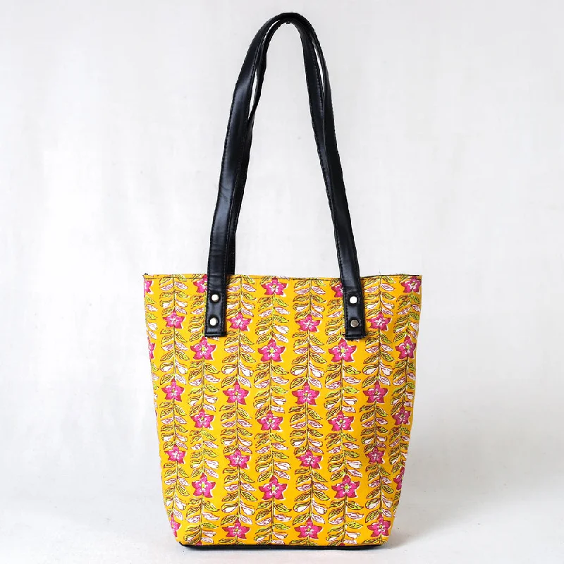 Shoulder bags in deep hues for cool vibes -Marudhara Printed Cotton Shoulder Bag