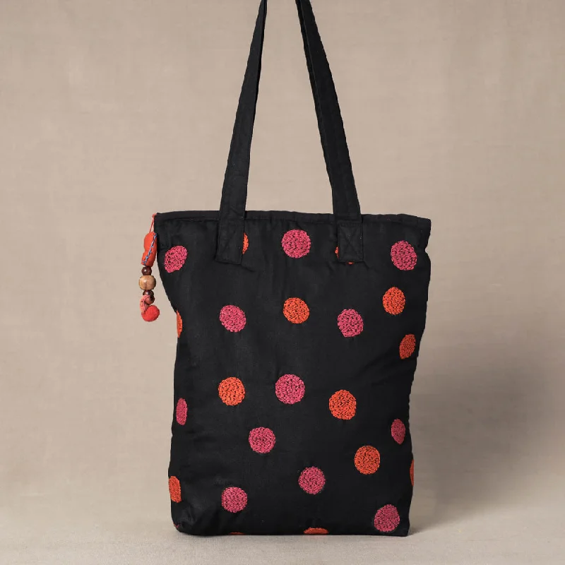 Shoulder bags great for kids with cute designs -Black - Chandi Maati Tagai Work Tote Bag