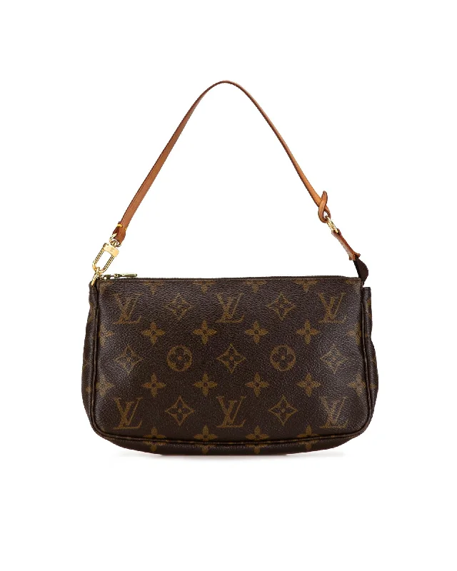 Shoulder bags inspired by old hobo bags -Louis Vuitton Pochette Accessoires Monogram Canvas Shoulder Bag