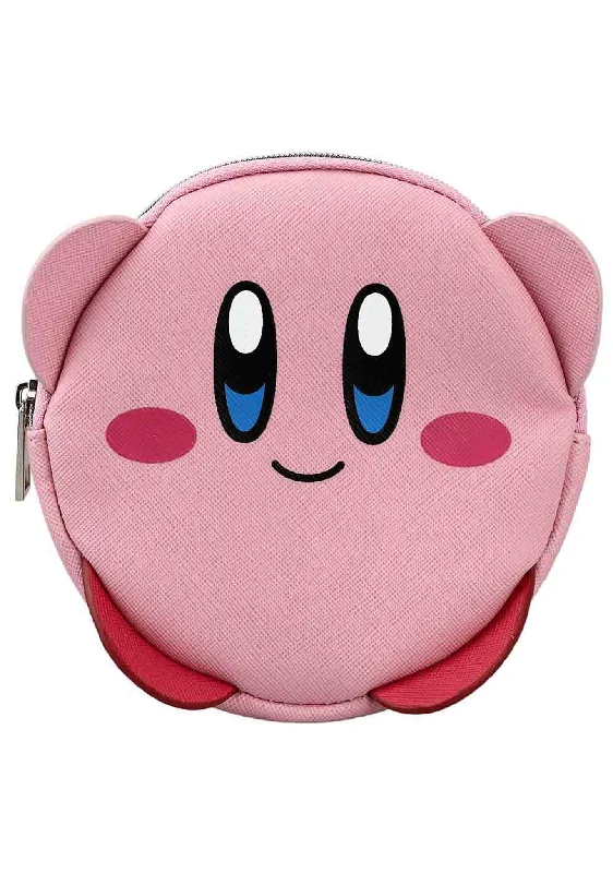 Foldable shopping tote bags for easy storage and portability when traveling -Nintendo Kirby Coin Pouch