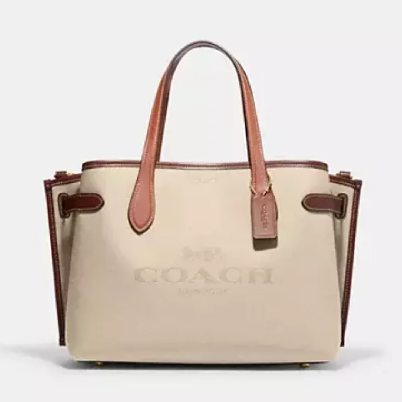 Luxury tote bags with gold accents for a touch of elegance and glamour -C.O.A.C.H. SHOULDER CROSSBODY HANDBAG