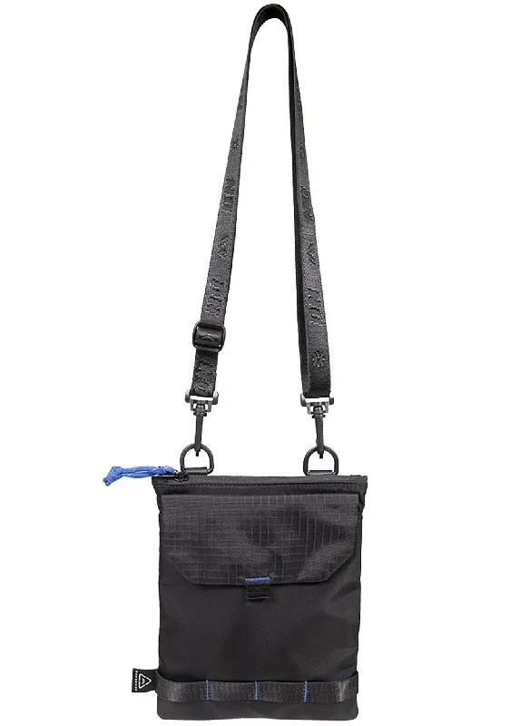 Tote bags with leather handles for added sophistication and durability -Gamescape Series Teleport Crossbody Bag in Black