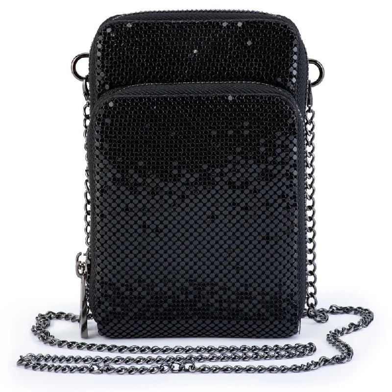 Vegan-friendly tote bags with eco-conscious designs for conscious consumers -ELTON Mesh Cross Body Bag