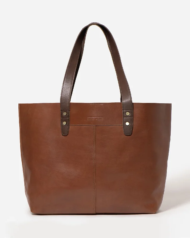 Vegan leather tote bags with spacious interiors for everyday work or casual use -Emma Tote Bag