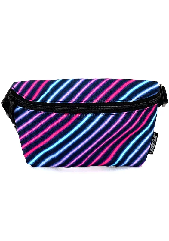 Foldable reusable tote bags for eco-conscious shopping and everyday use -Ultra Slim Light Show Fanny Pack