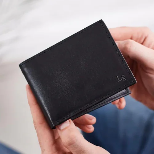 Card Case for Joggers for Running-Leather Credit Card Wallet