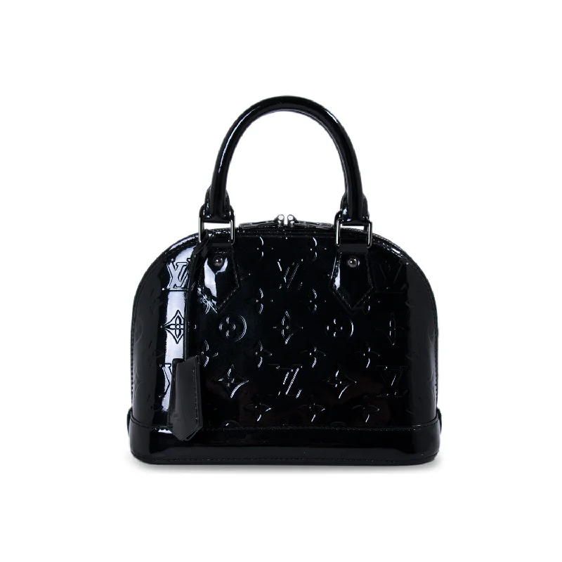 Shoulder bags inspired by classic tote designs -Louis Vuitton Monogram Vernis Alma BB