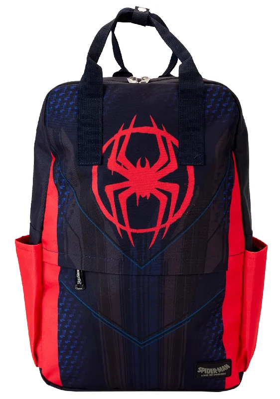 Personalized tote bags for bridesmaids as wedding gifts with custom designs -Marvel Spider-Verse Miles Morales Suit Nylon Backpack