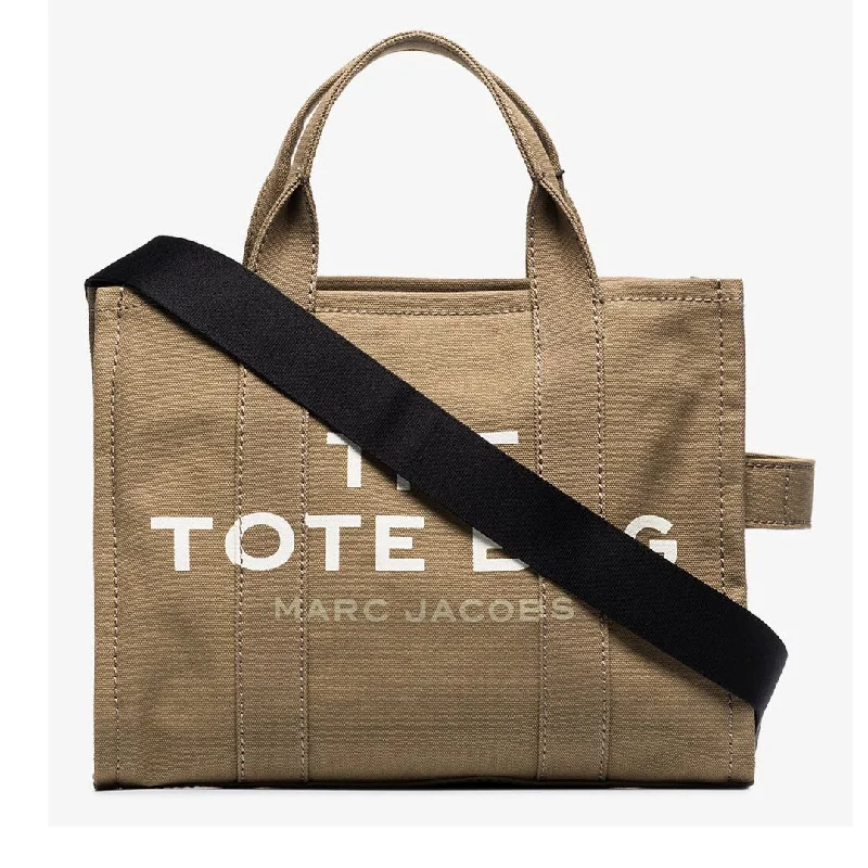 Affordable tote bags for work with plenty of storage and organization -MARC JACOBS "THE TOTE BAG" with Detachable Strap in Black (Medium)