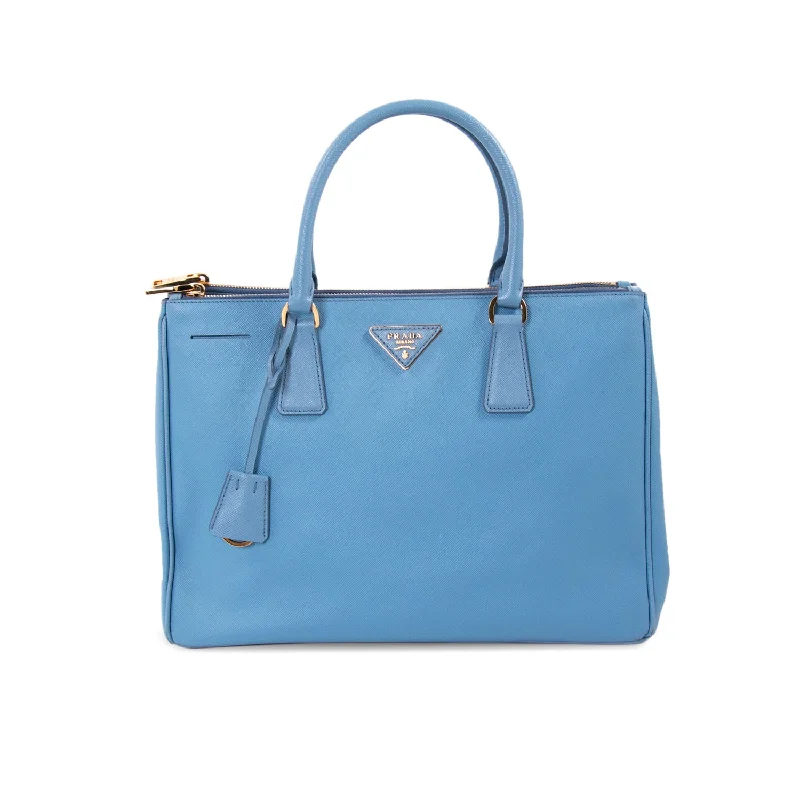 Shoulder bags perfect for nights with refined flair -Prada Galleria Lux Medium Double Zip Tote