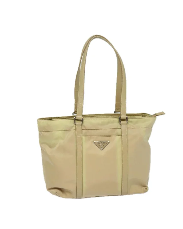 Shoulder bags great for events with chic vibe -Nylon Tote Bag with Handles and Spacious Interior