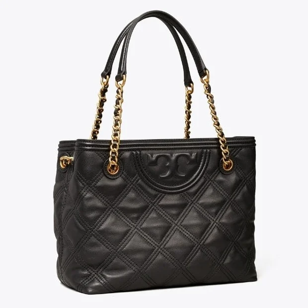 Tote bags with fun animal prints for playful, stylish fashion statements -Tory Burch Fleming Soft Tote Bag