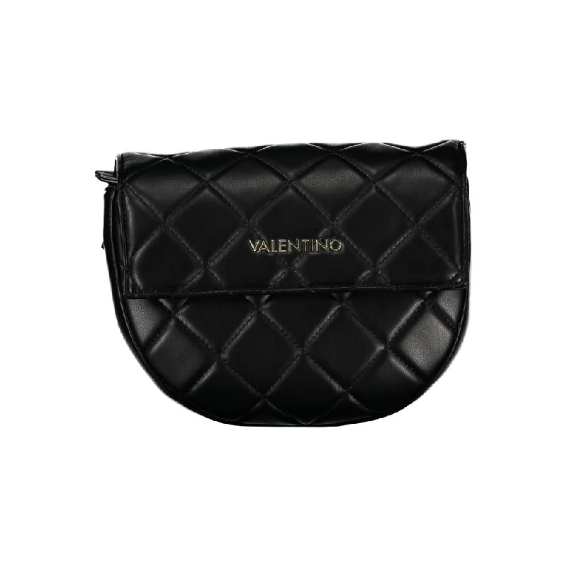 Small tote bags with a minimalist design for casual and chic styles -Valentino Bags Black Polyethylene Handbag