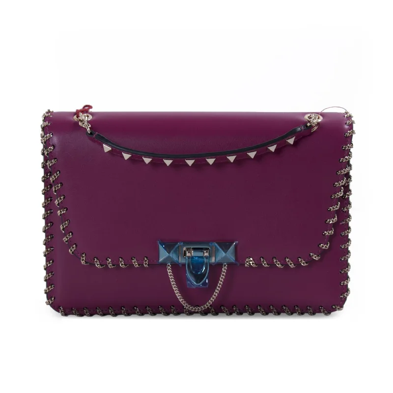 Shoulder bags with worn leather for gritty style -Valentino Garavani Demilune Shoulder Bag