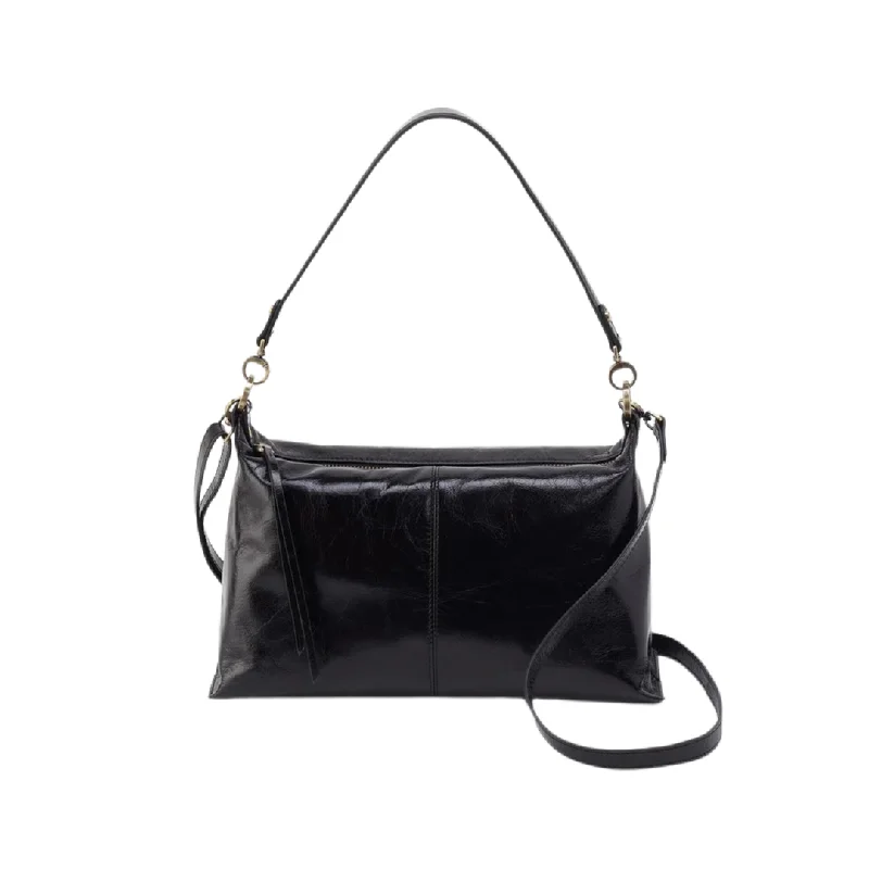 Simple canvas handle bags for casual outings or daily wear with comfort -Avon Shoulder in Black