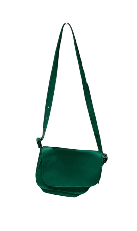 Simple canvas handle bags for casual outings or daily wear with comfort -Coach Green Messenger Bag