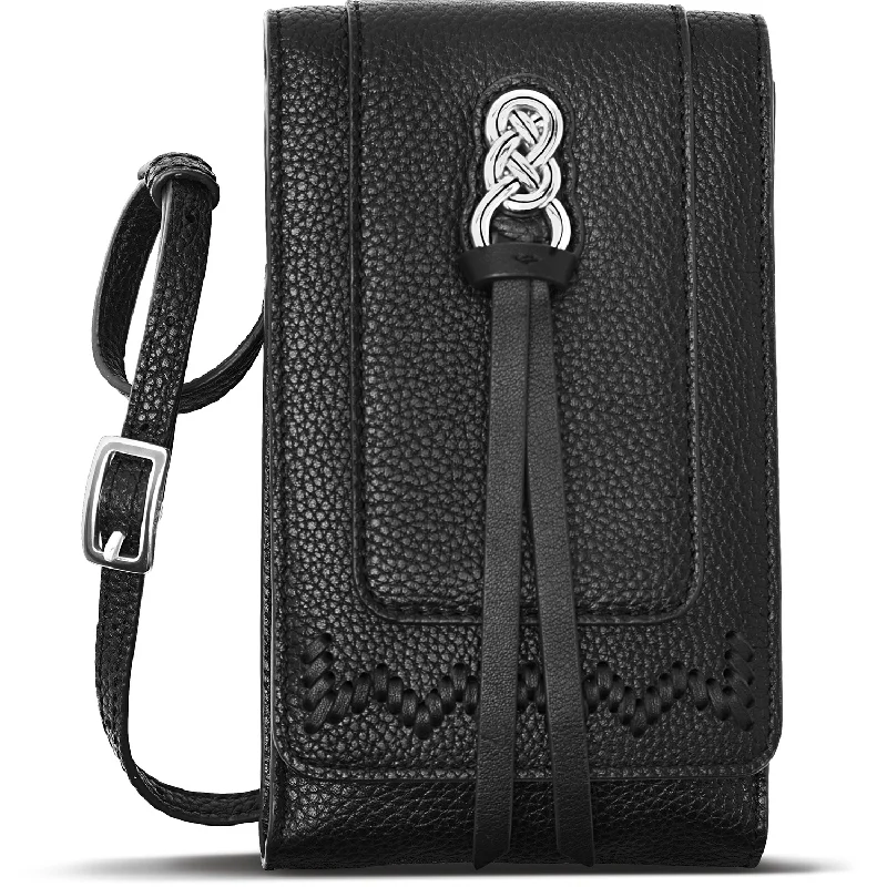 Luxury handle bags with Italian leather for a high-end, timeless accessory -Interlok Phone Organizer E53763