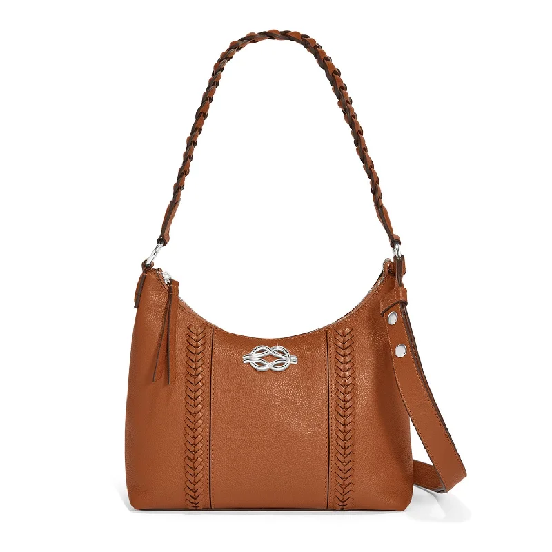 Personalized leather handle bags with custom initials or names for unique gifts -Faye Convertible Shoulderbag - H43988