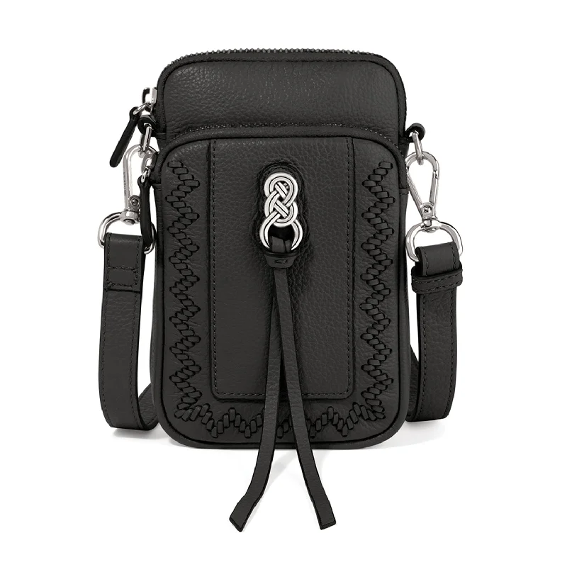 Designer handle bags with intricate hardware details for a statement-making look -Interlok Mini Utility Bag - H16093