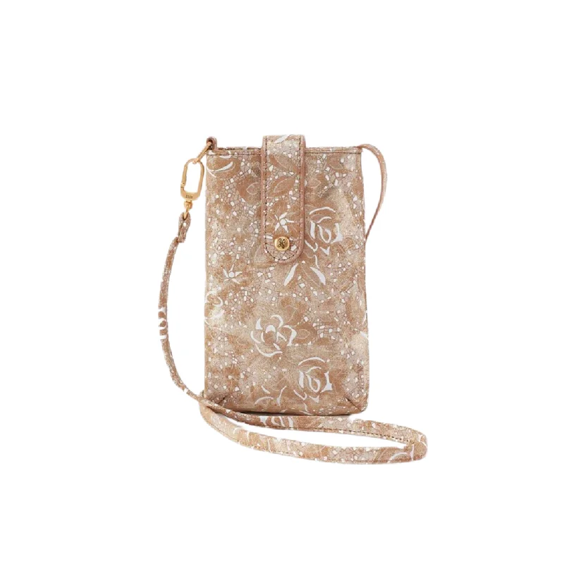 Chic handle bags with decorative studs for an edgy, rock-inspired look -Marlo in Gilded Petals