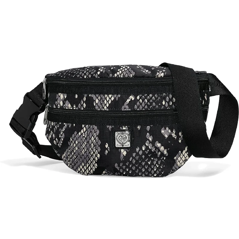 Eco-friendly handle bags made from recycled materials for sustainable fashion choices -Sightseer Belt Bag - L30532